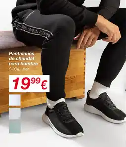 KIK Pantalones de chándal para hombre oferta