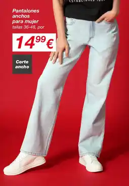 KIK Pantalones anchos oferta