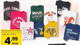 Eroski Camiseta manga larga oferta