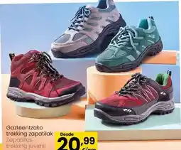 Eroski Zapatillas trekking juvenil oferta