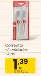 Eroski Corrector oferta