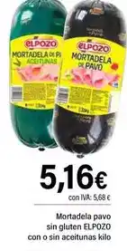 Cash Ifa Elpozo - mortadela de pavo oferta