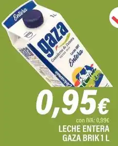 Cash Ifa Gaza - leche entera oferta