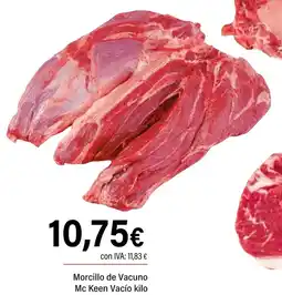 Cash Ifa Morcillo de Vacuno Mc Keen Vacío oferta