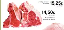 Cash Ifa Chuletero de Vacuno Entero 18+ Mc Keen oferta