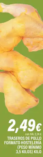 Cash Ifa Traseros de pollo formato hostelería oferta