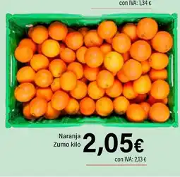 Cash Ifa Naranja Zumo oferta