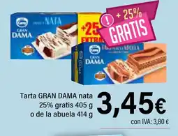 Cash Ifa GRAN DAMA Tarta nata o de la abuela oferta