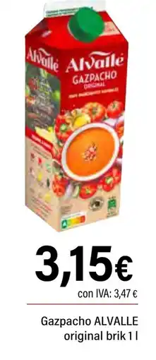 Cash Ifa ALVALLE Gazpacho original oferta