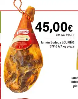 Cash Ifa LOURIÑO Jamón Bodega oferta