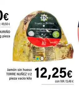 Cash Ifa TORRE NUÑEZ Jamón sin hueso pieza vacio oferta