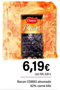 Cash Ifa COMAS Bacon ahumado oferta
