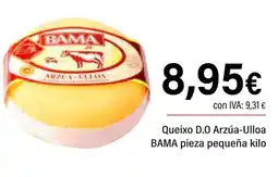 Cash Ifa BAMA Queixo D.O Arzúa-Ulloa pieza pequeña oferta