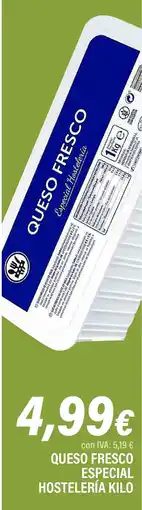 Cash Ifa Queso fresco especial hostelería oferta