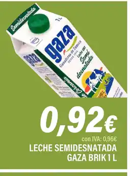 Cash Ifa GAZA Leche semidesnatada oferta