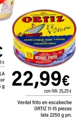 Cash Ifa ORTIZ Verdel frito en escabeche oferta