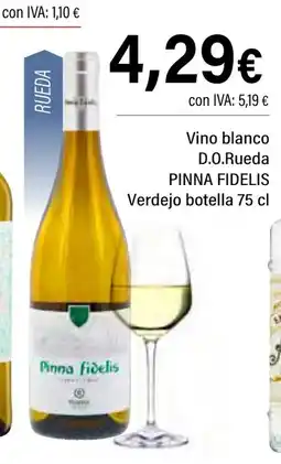 Cash Ifa PINNA FIDELIS Vino blanco D.O.Rueda Verdejo botella oferta