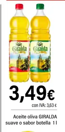 Cash Ifa GIRALDA Aceite oliva suave o sabor botell oferta