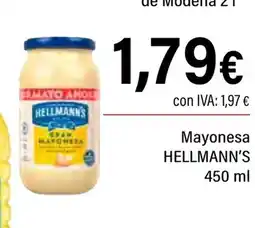 Cash Ifa HELLMANN'S Mayonesa oferta