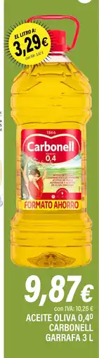 Cash Ifa CARBONELL Aceite oliva oferta