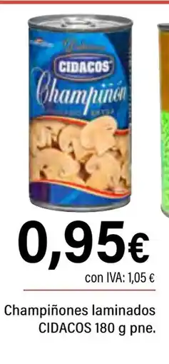 Cash Ifa CIDACOS Champiñones laminados oferta