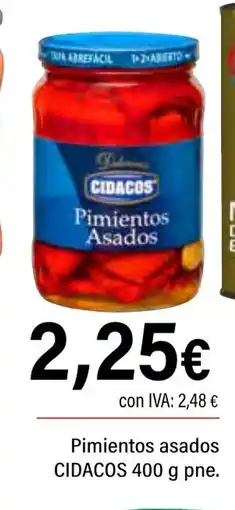 Cash Ifa CIDACOS Pimientos asados oferta