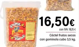 Cash Ifa Cóctel frutos secos con gominola cubo oferta