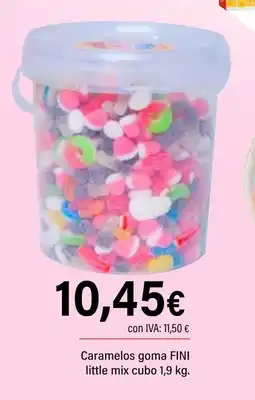Cash Ifa FINI Caramelos goma little mix cubo oferta