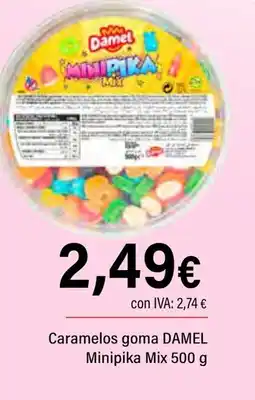 Cash Ifa DAMEL Caramelos goma Minipika Mix oferta