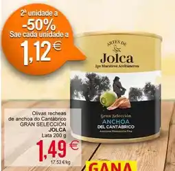 Plenus Supermercados Seleccion - olivas recheas de anchoa do cantabrico oferta
