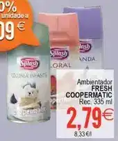 Plenus Supermercados Coopermatic - ambientador fresh oferta