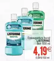Plenus Supermercados Listerine - enxaugadrada bucal oferta