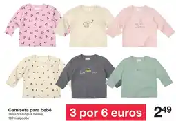 Zeeman Camiseta para bebé oferta