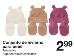 Zeeman Conjunto de invierno para bebé oferta