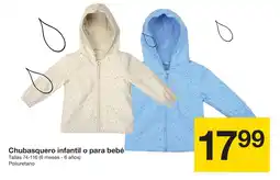 Zeeman Chubasquero infantil o para bebé oferta