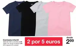 Zeeman Camiseta infantil oferta