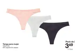 Zeeman Tanga para mujer oferta