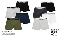 Zeeman Bóxer infantil oferta