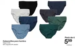 Zeeman Calzoncillos para hombre oferta