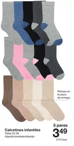 Zeeman Calcetines infantiles oferta