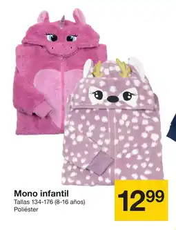 Zeeman Mono infantil oferta