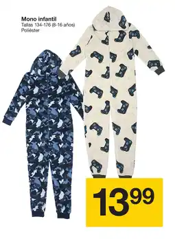 Zeeman Mono infantil oferta