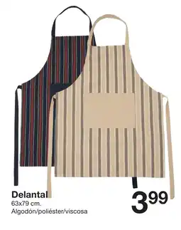 Zeeman Delantal 63x79 cm. oferta