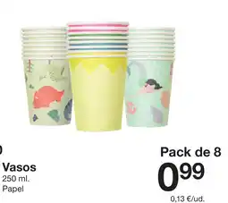 Zeeman Vasos oferta