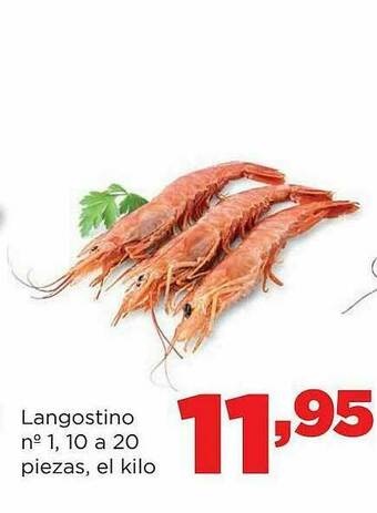 Alimerka Langostino N°1 10 A 20 Piezas oferta