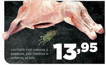 Alimerka Lechazo Con Cabeza Y Asadura Por Medios O Enteros oferta