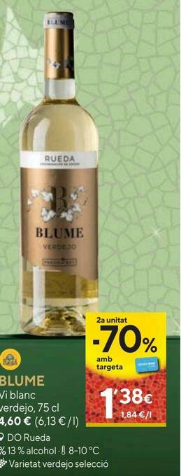 Caprabo Blume Vi Blanc Verdejo oferta