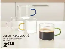 GiFi Juego tazas de café oferta