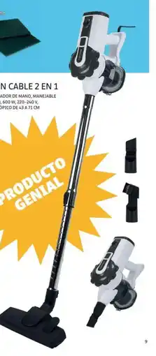 GiFi Aspirador con cable 2 en 1 oferta