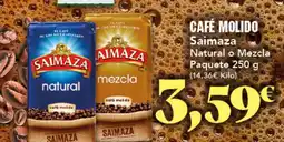 Gadis SAIMAZA Café molido oferta